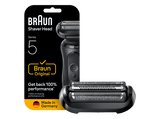 Recambio para afeitadora - Braun 54B, Compatible con series 5, Negro