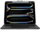 Funda con teclado - Targus VersaVu® Bluetooth®, Para iPad Pro® de 13 pulgadas (M4), Retroiluminación Ajustable, Rotación 360º, Pie de Apoyo, Negro