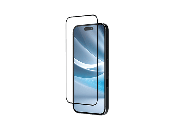Protector pantalla - ISY IPG-5199-1-2.5D, Compatible con Apple iPhone 16 Pro, Cristal templado, Transparente