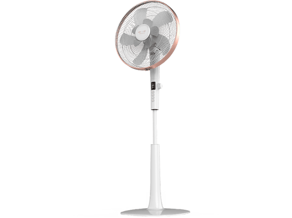 Ventilador de pie - Cecotec EnergySilence 1030 SmartExtreme, 28 W, 10 aspas, 3 velocidades, Modo Turbo, Blanco