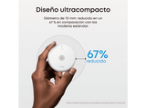 Detector de humo - Eufy Smoke Alarm E10, Wi-Fi, Normativa UL 217, Blanco