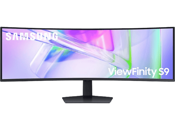 Monitor gaming - Samsung Viewfinity S9 LS49C950UAUXEN, 49 " DQHD, 120 Hz, 5 ms, VA (Alineación Vertical), Curvo, Altura ajustable, Negro