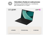 Portátil - LG 14Z90T-G.AD8BB, 14 WUXGA, Intel® Core™ Ultra 7-255H, 32 GB RAM, 2 TB SSD, Arc™ GPU, W11H, Negro