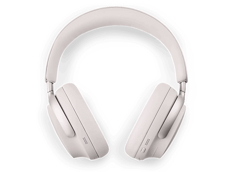 Auriculares inalámbricos - Bose QuietComfort Ultra Headphones, Cancelación de ruido espacial, Micrófono integrado, Autonomía 24 h, Blanco