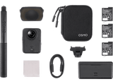 Cámara deportiva - DJI Osmo 360 II Adventure Combo, 8K/60 fps, 100 min, Estabilización electrónica, Sensor CMOS, WiFi, Negro