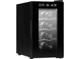 Vinoteca - La Sommelière LS8H, Termoeléctrico, 8 botellas, 65 W, Iluminación LED, 47.5cm, 35 dB(A), Negro