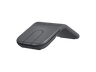 Ratón inalámbrico - Logitech Mobi Fold, Bluetooth-USB, 4000ppp, Multidispositivo, Multisistema, Personalizable, Clics silenciosos, Carga rápida, Negro