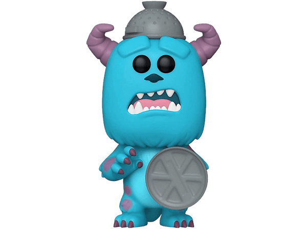 Figura Funko Pop! - Sulley with Lid, Monters Inc 20th, 9.5 cm, Vinilo, Multicolor