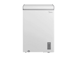 Congelador horizontal - Midea MDRC154FZE01, 99L, 85 cm Alto, Inverter, Temperatura Regulable, Fast Freezing, Blanco
