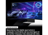 Monitor gaming - Samsung OLED Odyssey G8 LS34BG850SUXEN, 34 , 0,1 ms, 175Hz, Bluetooth, Plata