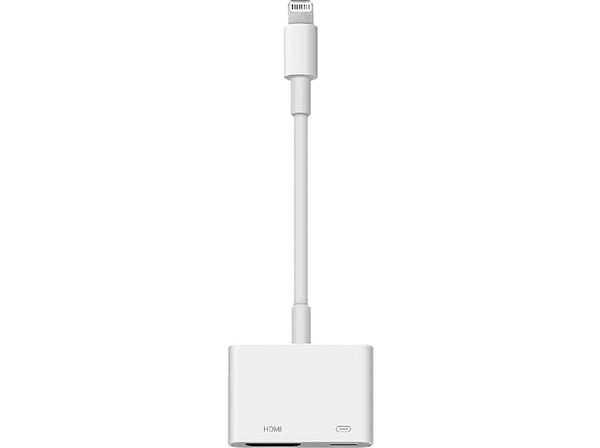 Apple Cable adaptador Lightning a AV digital, Blanco