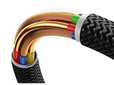 Cable USB - Baseus Dura, USB a USB-C, 100 cm, 60W, Carga rápida, Ultrarresistente, Negro y Dorado