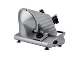 Cortafiambres - Jata JECF1054, 200W, Regulador de Corte de Precisión de 0 a 15 mm, Base Antideslizante, Cuchilla INOX Stonite 22cm, Plata