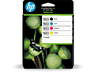 Paquete de 4 cartuchos de tinta Original HP 903 negro/cian/magenta/amarillo