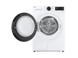Secadora bomba de calor - LG RHX7010TLB, 10 kg, 24 programas, AI DUAL Inverter™, ThinQ™, Blanco