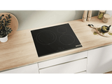 Placa inducción - Bosch PIJ631BB5E, 3 zonas, Zona grande 28 cm, Control TouchSelect, función Sprint, 59.2 cm, Negro