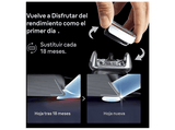 Recambio para afeitadora -  Braun 83M, Compatible con afeitadoras Series 8, Plata