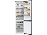 Frigorífico combi - Candy City Fresco CNCQ2T518EX, Total No Frost Circle+, 182 cm, 279 l, Iluminación LED, Inox