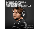 Auriculares gaming - Logitech G Pro X 2 Lightspeed + HS STAND, Inalámbrico, Bluetooth, Micrófono, 7.1 DTS, PC/PlayStation/Nintendo, Negro