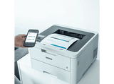 Impresora láser - Brother HLL3220CW, Láser, Resolución 600 x 2400 ppp, 18 ppm, WiFi, Blanco