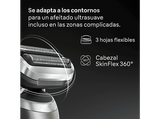 Afeitadora - Braun Series 7 72-C7200CC,  3 modos, Centro SmartCare, 1 accesorio de precisión, Afeitado en seco y mojado, Oro