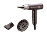 Secador - Bellissima Ceramisonic, 1700 W, 3 Niveles Temperatura, 3 Niveles Ventilador, Difusor incluido, Tecnología Ion Ceramic, Deep Brown-Rose Nude