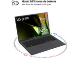 REACONDICIONADO Seminuevo Muy bueno Portátil - LG 16Z90S-G.AA76B, 16 WQXGA, Intel® Evo™ Core™ Ultra 7-155H, 16 GB RAM, 512 GB SSD, Arc™ GPU, W11, Gris Carbón