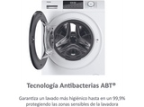Lavadora carga frontal - Haier I-Pro Series 1 HW100-BP14929A-S, 10 kg, 1400 rpm, Motor Inverter, Antibacterias, Blanco