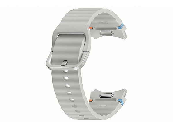 Correa deportiva - Samsung Sport Band, Reemplazo Fácil, Textura suave, Talla S/M, Plata