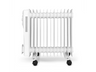 Radiador - ok. Oro 4413 ES, 2500 W, 3 niveles, 13 elementos, Termostato ajustable, Ruedas incorporadas, Blanco
