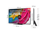 TV QNED 55 - LG 55QNED81A6A, UHD 4K, Procesador Inteligente α7 AI Processor 4K Gen8, Smart TV, DVB-T2 (H.265), Negro