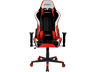 Silla gaming - Drift DR175, 2D (regulable en altura y anchura), Poliuretano, 150kg, Giratorio, Negro y Rojo