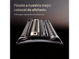 Recambio para afeitadora - Braun NEVO, Cabezal de afeitado original para afeitadoras eléctricas NEVO, 250 hojas, Plata