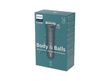 Afeitadora corporal - Philips BG3480/15, Triple Protect, Cuerpo y Zonas Íntimas, Recorta y Afeita, Peines 2 y 3mm, Afeitado 0,2 mm, 80min, Seco/Mojado
