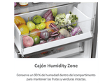 Frigorífico combi - Haier HTW7620ANMG 3D 60 Series 7 Pro, No Frost, 205 cm, 414 l, Wi-Fi, Cajones Direct Access, Inox