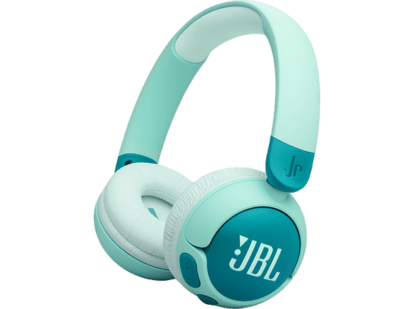 Auriculares infantiles - JBL Junior 320BT, Inalámbricos , Supraaurales, Bluetooth, 50h Autonomía, Micrófono, Verde