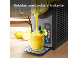 Máquina de granizados - Cecotec Twist&Ice 2600, 220 W, Capacidad 2.6L, Panel control táctil, 6 modos, Diseño compacto, Boquilla antigoteo, Negro