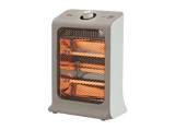 Calefactor - Jata JCES2460, 800W, 2 Barras de Cuarzo, 2 Ajustes de Potencia, Seguridad Antivuelco, Asa de Transporte, Blanco