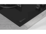 Placa de gas - Balay 3ETG663RN, 3 Zonas, 23 cm Diámetro Zona 1, 59 cm Ancho, Hierro Fundido, Negro