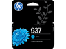 Cartucho de tinta - HP Original 937, 4S6W2NE, Cian