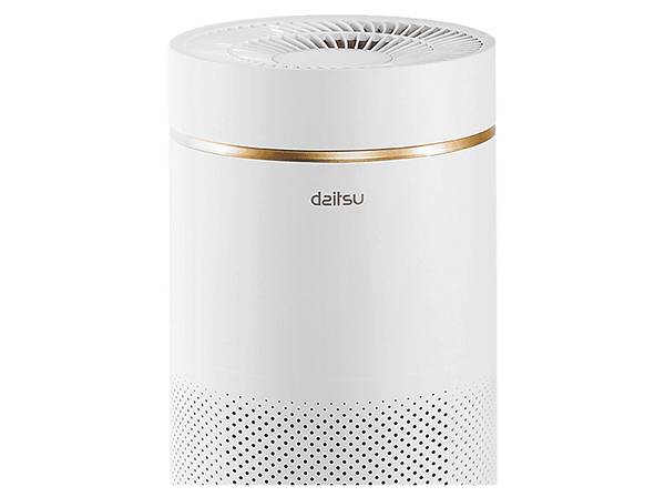 Purificador de aire - Daitsu Holly CADR 350, 0.025 kW, 24 - 42m², 27 dB(A), 5 Velocidades, 3 Modos Funcionamiento, Blanco