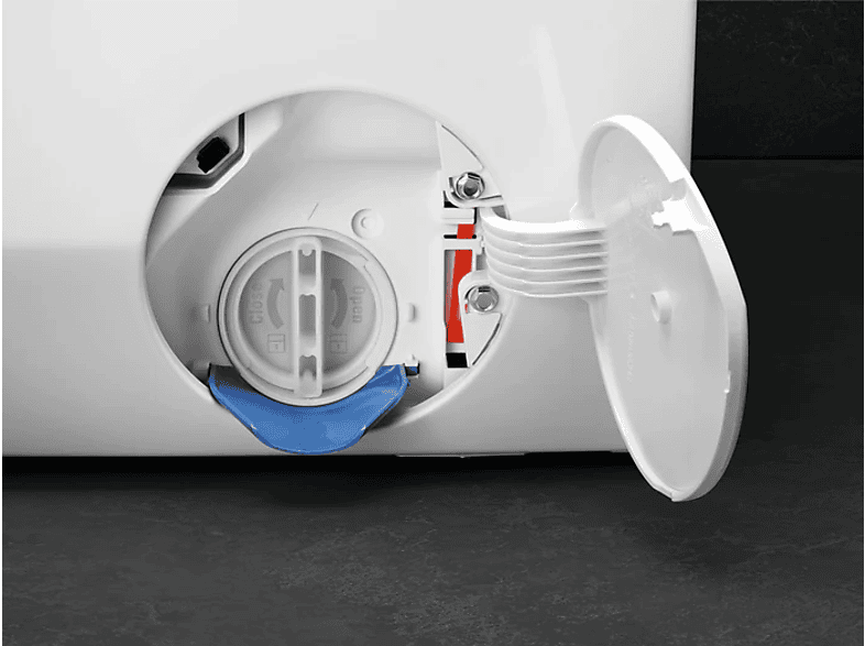 Lavadora secadora - AEG LWR7194M4B, 9 kg, 1600 rpm, Función Vapor, Motor inverter, Blanco