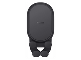 Soporte de móvil para coche - Baseus Gravity Air, Universal, Para rejilla de aire, Brazos metálicos, Con revestimiento protector, Alta sujeción, Negro