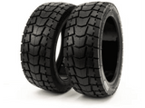 Accesorio patinete eléctrico - smartGyro DUALGRIP 1, Pack de Dos Cubierta, Para Speedway, Rockway, Crossover y versiones PRO, Gel, Negro
