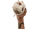 Auriculares inalámbricos - Marshall Major V, 100 h Autonomía, Supraaurales, Bluetooth, Diseño Plegable, Crema