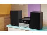 Microcadena - PHILIPS TAM3205M2/12, FM, CD, USB, Entrada de audio, 20W, Altavoces Bass Reflex, Bluetooth 5.4, Negro