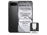 Móvil - realme 16, Negro, 256GB, 8GB RAM, 6.57 FHD FOLED, D6400 Turbo, 6550mAh