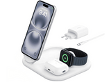 Cargador móvil inalámbrico - Belkin BoostCharge Qi2, Carga Universal con dispositivos que funcionen con el estándar Qi2, 15W, Blanco