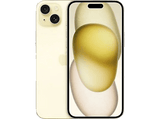 Apple iPhone 15 Plus, Amarillo, 256 GB, 5G, 6.7  Pantalla Super Retina XDR,  iOS, Chip A16 Bionic