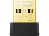 Adaptador Wi-Fi USB - TP-Link Archer TX10UB Nano, MU-MIMO, Negro
